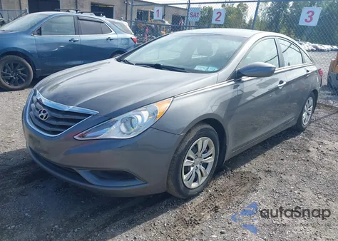2013 Hyundai Sonata Gls из США, поврежденный, VIN 5NPEB4AC3DH608295